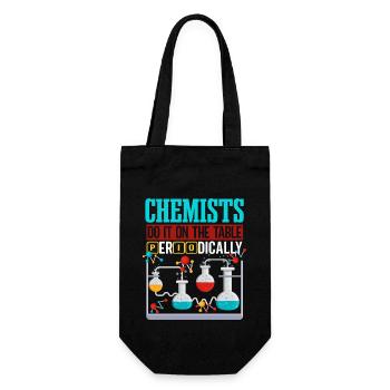 Les chimistes le font périodiquement sur la table - Sac à bouteille - noir - Devant
