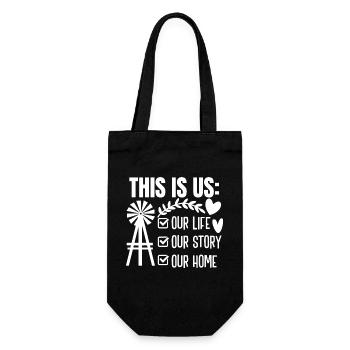 C’est qui nous sommes Notre vie Notre histoire Notre Z - Sac à bouteille - noir - Devant