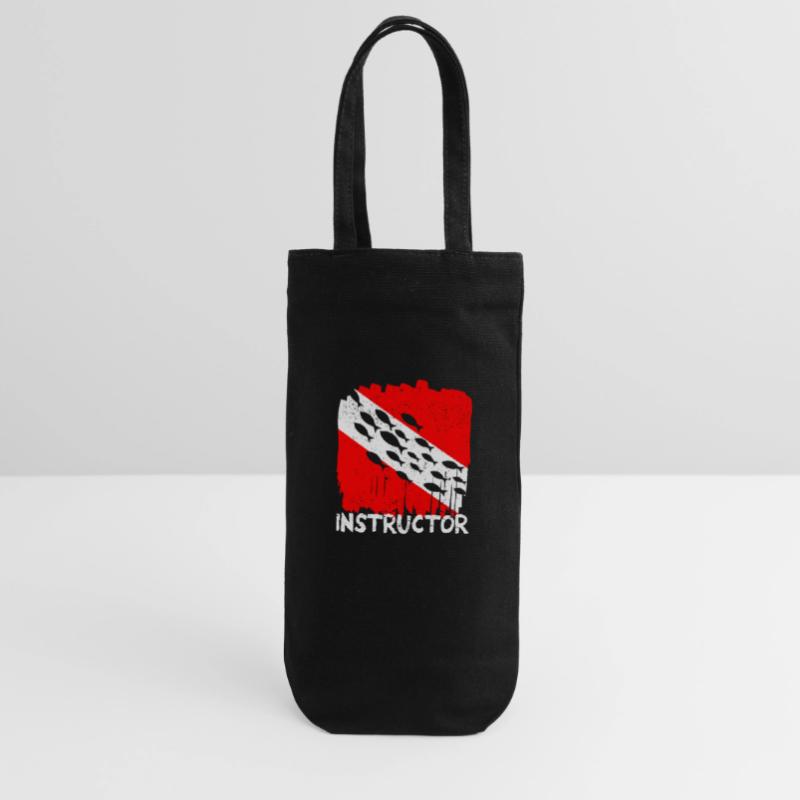Instructor Diver Deep Diving Divemaster Student Gift Bag for Bottles