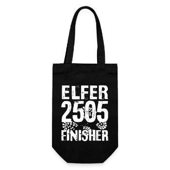 Elfer Berg Seven Summits Stubai Stubaital Wandern - Geschenkbeutel für Flaschen - Schwarz - Vorne