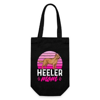 Australian Cattle Dog Red Blue Heeler - Gift Bag for Bottles - black - Front