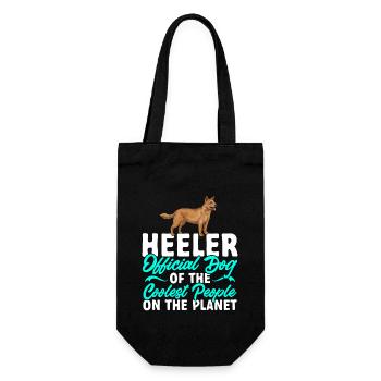 Australian Cattle Dog Red Blue Heeler - Gift Bag for Bottles - black - Front
