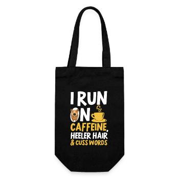 Australian Cattle Dog Red Blue Heeler - Gift Bag for Bottles - black - Front