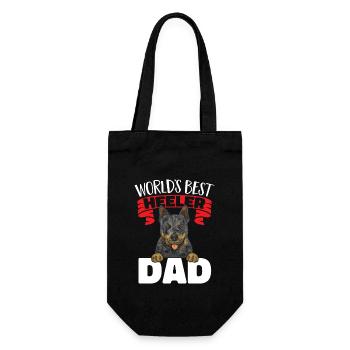 Australian Cattle Dog Red Blue Heeler - Gift Bag for Bottles - black - Front
