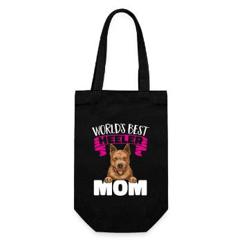 Australian Cattle Dog Red Blue Heeler - Gift Bag for Bottles - black - Front