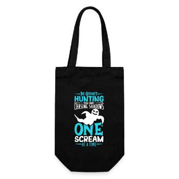 Recherche paranormale Halloween Ghost Hunter - Sac à bouteille - noir - Devant