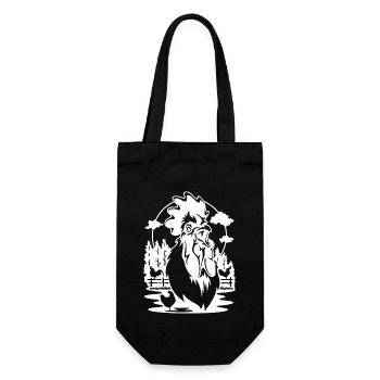 Poule- - Sac à bouteille - noir - Devant
