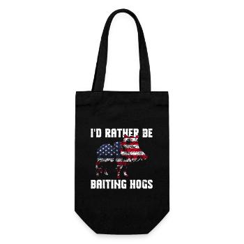 Patriotisches Wildschweinjagd-design Für Die - Sac à bouteille - noir - Devant