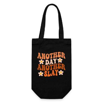 Another Day Another Slay Motivational - Gift Bag for Bottles - black - Front