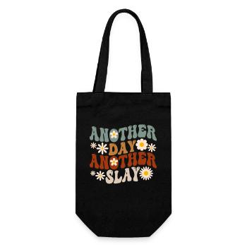 Another Day Another Slay Motivational - Gift Bag for Bottles - black - Front