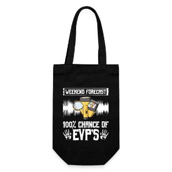 Paranormales Ermittlerdesign Für Paranormale - Geschenkbeutel für Flaschen - Schwarz - Vorne