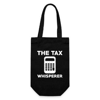 Comptable - The Tax Whisperer - Sac à bouteille - noir - Devant