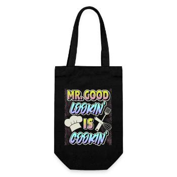 Cook, Papa-Dad-Daddy, Father's Day Father's Day - Gift Bag for Bottles - black - Front