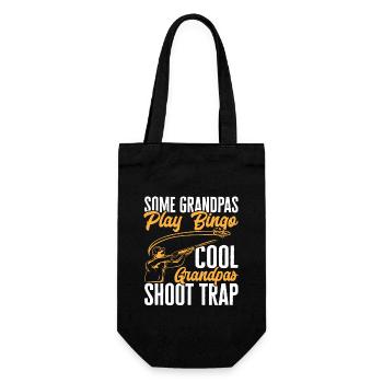 Shooting Skeet Clay Pigeon Shooting - Gift Bag for Bottles - black - Front