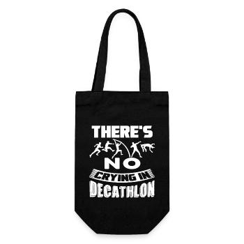 Decathlon No Crying In Decathlon - Gift Bag for Bottles - black - Front
