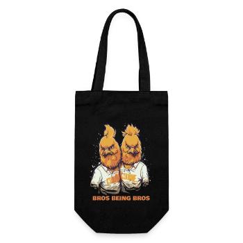 Bros entre eux: Les frères Chickens - Sac à bouteille - noir - Devant