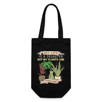 Plant-Daddy Plant-Mommy, Drôle De Plantes Disant - Sac à bouteille - noir - Devant