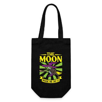 Sorcière Occulte Gothique Sombre Satanique Impie - Sac à bouteille - noir - Devant
