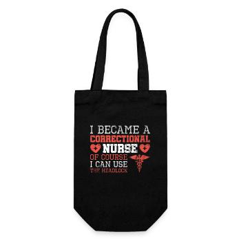 Gefängniskrankenpflege-design Für - Gift Bag for Bottles - black - Front
