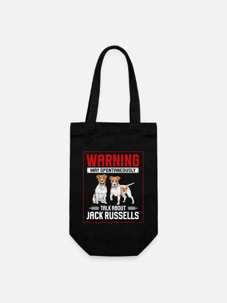 Jack Russell Terrier - Sac à bouteille - noir