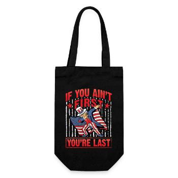 Si vous n’êtes pas le premier, vous êtes le 4 juillet dernier - Sac à bouteille - noir - Devant