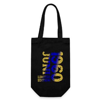 1960 Juni Limited Edition Geburtstag Geschenk - Geschenkbeutel für Flaschen - Schwarz - Vorne