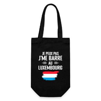 Je Peux Pas J'me Barre Au Luxembourg - Sac à bouteille - noir - Devant