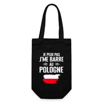 Je Peux Pas J'me Barre Au Pologne Vacances - Sac à bouteille - noir - Devant