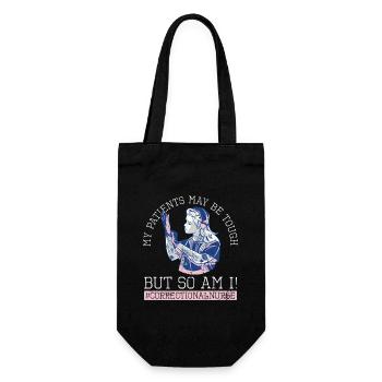 Gefängniskrankenpflege-design Für - Gift Bag for Bottles - black - Front