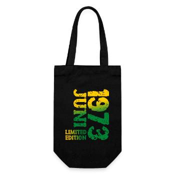 1973 juin édition limitée cadeau d’anniversaire - Sac à bouteille - noir - Devant