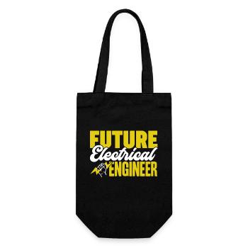 Electrical Engineer Future Electrical Engineer - Gift Bag for Bottles - black - Front