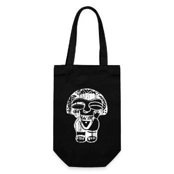 Taino Taina moon goddess taina puerto rico boricua - Gift Bag for Bottles - black - Front