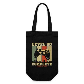 Gift Anniv. Vintage Level 90 Limited Edition - Gift Bag for Bottles - black - Front