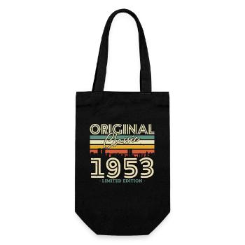 Vintage Anniversary 1953 Limited Edition - Gift Bag for Bottles - black - Front