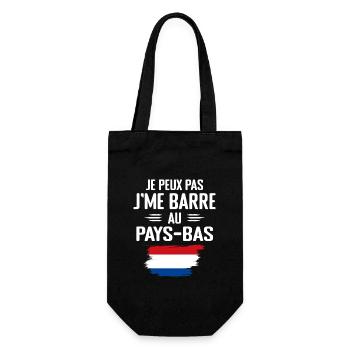 Je Peux Pas J'me Barre Au Pays-Bas - Sac à bouteille - noir - Devant
