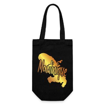 belle idée de Cadeau Original de la Martinique - Sac à bouteille - noir - Devant
