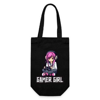 Console de jeu PC Gamer Girl Gamer Girl - Sac à bouteille - noir - Devant