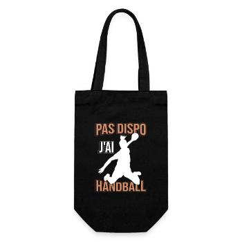 J'Ai Handball Drôle Handballeuse - Sac à bouteille - noir - Devant