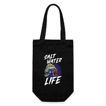 Pêche en eau salée Pêcheur Perche Canne à pêche Bobbe - Sac à bouteille - noir - Devant