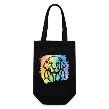 Labrador Rétro - Sac à bouteille - noir - Devant