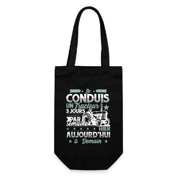 Cadeaux Pour Tracteurs & Agriculteurs - Sac à bouteille - noir - Devant