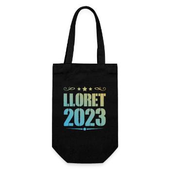 Lloret De Mar 2023 - Geschenkbeutel für Flaschen - Schwarz - Vorne