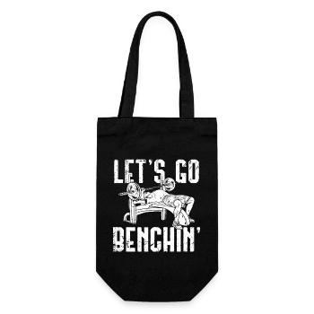 Allons au banc - - Sac à bouteille - noir - Devant
