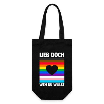 Schullehrerin Lehrerin - Geschenkbeutel für Flaschen - Schwarz - Vorne