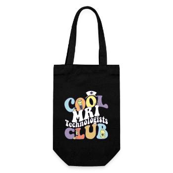 Cool Mri Technologists Club Rad Tech Squad - Gift Bag for Bottles - black - Front