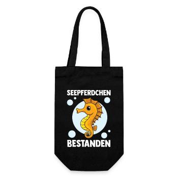 Kaffee Schullehrer Lehrer - Geschenkbeutel für Flaschen - Schwarz - Vorne