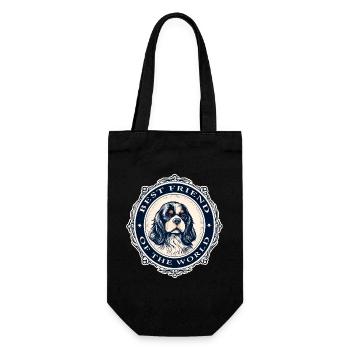 Meilleur ami du monde Cavalier - Sac à bouteille - noir - Devant