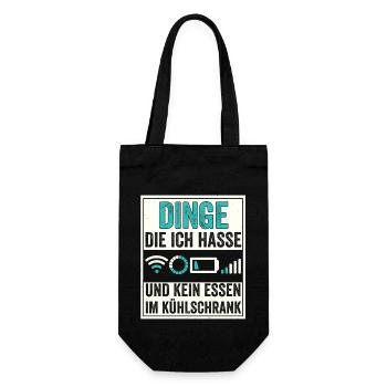 Die vier Reiter der modernen Apocalypse - Geschenkbeutel für Flaschen - Schwarz - Vorne
