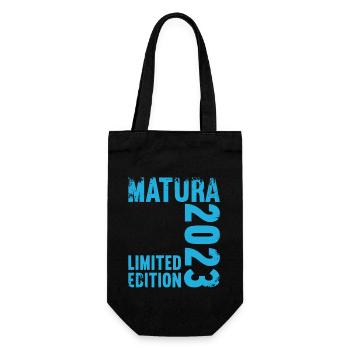 Matura Young Girls Women and Men Matura 2023 - Gift Bag for Bottles - black - Front