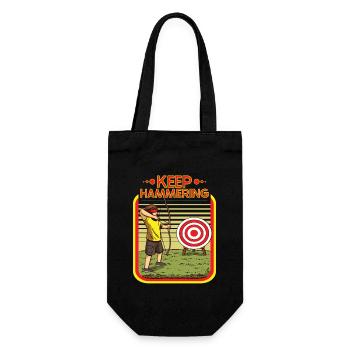 Archery Bow and arrow Target shooting - Gift Bag for Bottles - black - Front